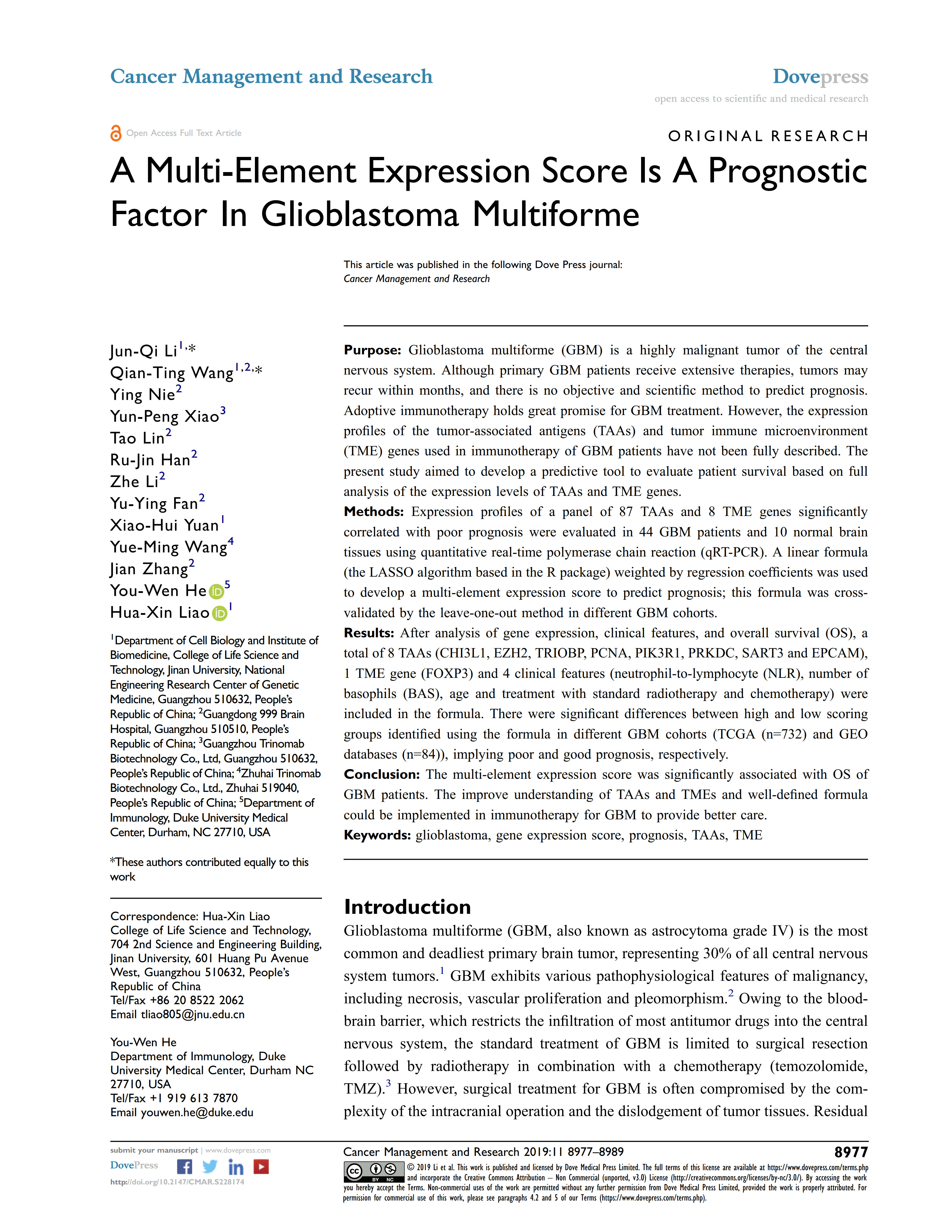 2.AMulti-ElementExpressionScoreIsAPrognostic_1